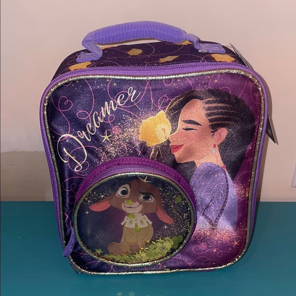 NWT Disneys Wish Purple Dreamer Lunch Bag